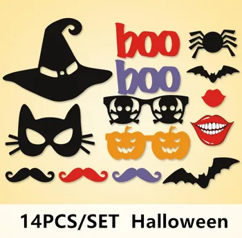 Party Supplies 200SET/LOT 14 Different Style Included DIY Photo Props Party Decoration For Halloween
Party Supplies 200SET/LOT 14 Different Style Included DIY Photo Props Party Decoration For Halloween