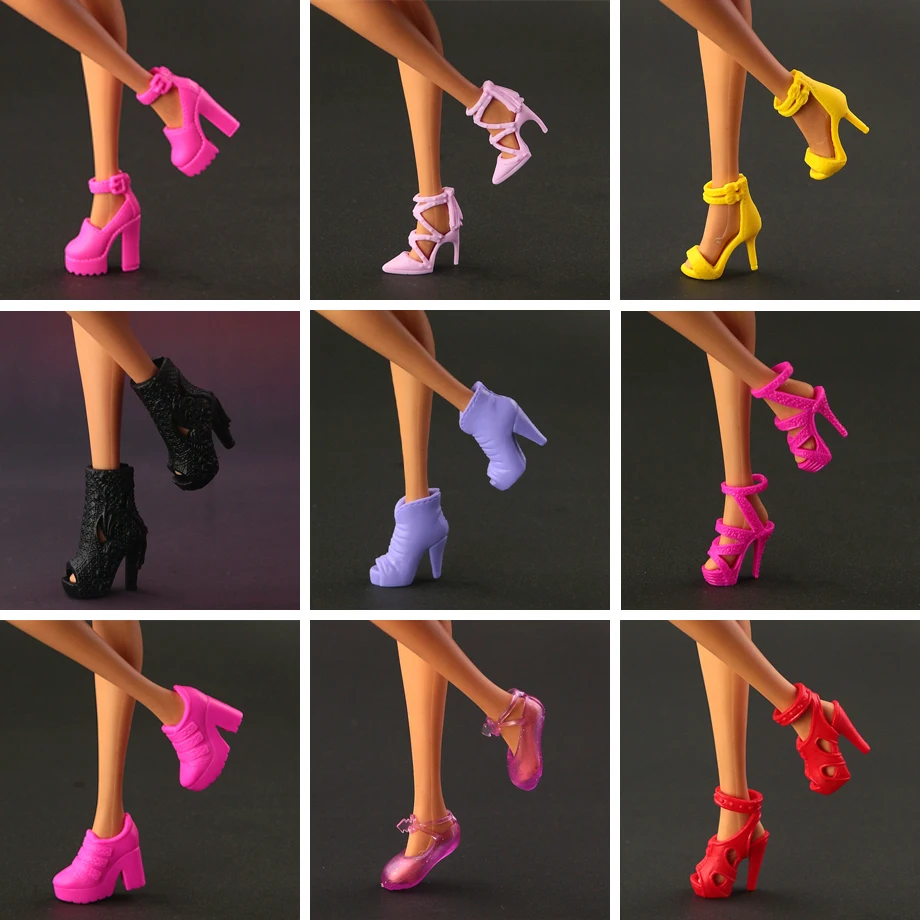 Free Shipping,Girl Birthday Gift 10 Pair / lot Doll Shoes Mix Style Mix Color Orignal Shoes For Barbie Doll
Free Shipping,Girl Birthday Gift 10 Pair / lot Doll Shoes Mix Style Mix Color Orignal Shoes For Barbie Doll