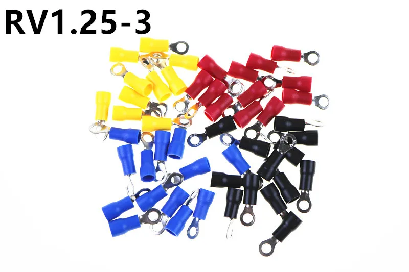 50pcs /100pcs Crimp Terminal RV1.25-3 22-16AWG 0.25-1.65mm^2 Crimp terminals Red Ring Terminal Brass
50pcs /100pcs Crimp Terminal RV1.25-3 22-16AWG 0.25-1.65mm^2 Crimp terminals Red Ring Terminal Brass