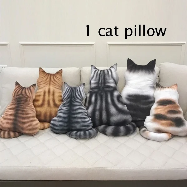 1 Pcs 3D Printing Cat Back Pad Plush Toy Gift Simulation Cat Pillow (multi-layer) Cojines Decorativos Para Sofa 43x35cm
1 Pcs 3D Printing Cat Back Pad Plush Toy Gift Simulation Cat Pillow (multi-layer) Cojines Decorativos Para Sofa 43x35cm