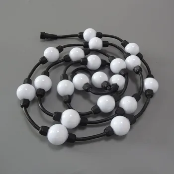 addressable 3D DC24V input IP67 outdoor 40pcs 50mm UCS2903 full color milky ball;1.44W;double side with 3pcs 5050 leds each side
addressable 3D DC24V input IP67 outdoor 40pcs 50mm UCS2903 full color milky ball;1.44W;double side with 3pcs 5050 leds each side