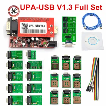 Newest UPA USB Programmer with Full Adaptors Auto ECU Chip Tunning Programming with Free Shipping
Newest UPA USB Programmer with Full Adaptors Auto ECU Chip Tunning Programming with Free Shipping