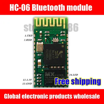 Free shipping HC-06 Bluetooth module / Bluetooth to serial port module / HC 06 Bluetooth serial pass-through module
Free shipping HC-06 Bluetooth module / Bluetooth to serial port module / HC 06 Bluetooth serial pass-through module