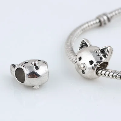 10 Pcs a Lot Alloy Beads Spot Round DIY Cat Beads Spacer Murano Chunky Bead Charm Pendant Fit For Pandora Charms Bracelet Charms
10 Pcs a Lot Alloy Beads Spot Round DIY Cat Beads Spacer Murano Chunky Bead Charm Pendant Fit For Pandora Charms Bracelet Charms