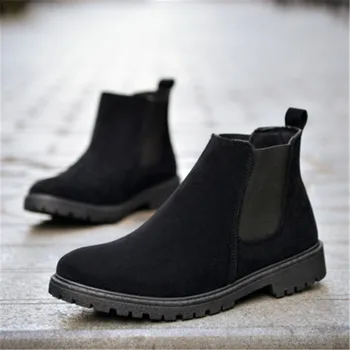 Chelsea Boots Men Suede Leather Luxury Men Ankle Boots Original Male Short Casual Shoes British Style Autumn Winter Boot 39-44
Chelsea Boots Men Suede Leather Luxury Men Ankle Boots Original Male Short Casual Shoes British Style Autumn Winter Boot 39-44