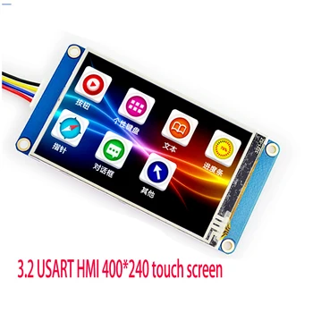 3.2 inch USART HMI 400*240 touch screen with GPU font image configuration serial port
3.2 inch USART HMI 400*240 touch screen with GPU font image configuration serial port