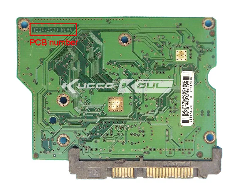 

hard drive parts PCB logic board printed circuit board 100473090 for Seagate 3.5 SATA hdd data recovery STM380215AS STM3160215AS