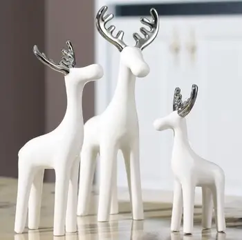minimalist ceramic deer home decor crafts room decoration handicraft ornament porcelain animal figurines wedding decorations
minimalist ceramic deer home decor crafts room decoration handicraft ornament porcelain animal figurines wedding decorations