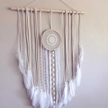 Handmade Tassel & Lace Dreamcatcher Wind Chimes Tassel Pendant Big Dream Catcher Home Wall Hanging Decor
Handmade Tassel & Lace Dreamcatcher Wind Chimes Tassel Pendant Big Dream Catcher Home Wall Hanging Decor