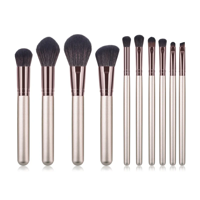 BBL 10pcs Champagne Gold Professional Makeup Brush for Blending Foundation Powder Blush Concealers Highlighter Eye Shadows Brush
BBL 10pcs Champagne Gold Professional Makeup Brush for Blending Foundation Powder Blush Concealers Highlighter Eye Shadows Brush