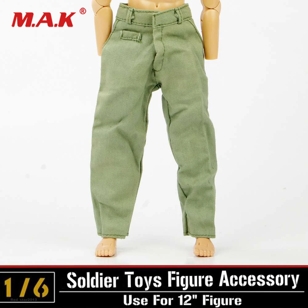 1//6 Scale Dragon German Soldier Clothes Pants Parachute boots Suit Ridding 12/"