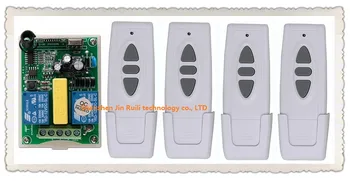 AC 220V Wireless Remote Control Switch 1pcs receiver + 4pcs transmitter Tubular motor forward and reverse
AC 220V Wireless Remote Control Switch 1pcs receiver + 4pcs transmitter Tubular motor forward and reverse
