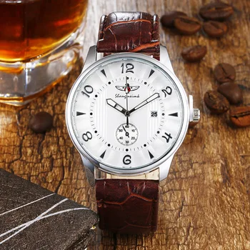 2017 Luxury Brand Complete Calendar Business Watches Men Fashion Clock Leather Quartz Watch Male Wrist Watches Relogio Masculino
2017 Luxury Brand Complete Calendar Business Watches Men Fashion Clock Leather Quartz Watch Male Wrist Watches Relogio Masculino