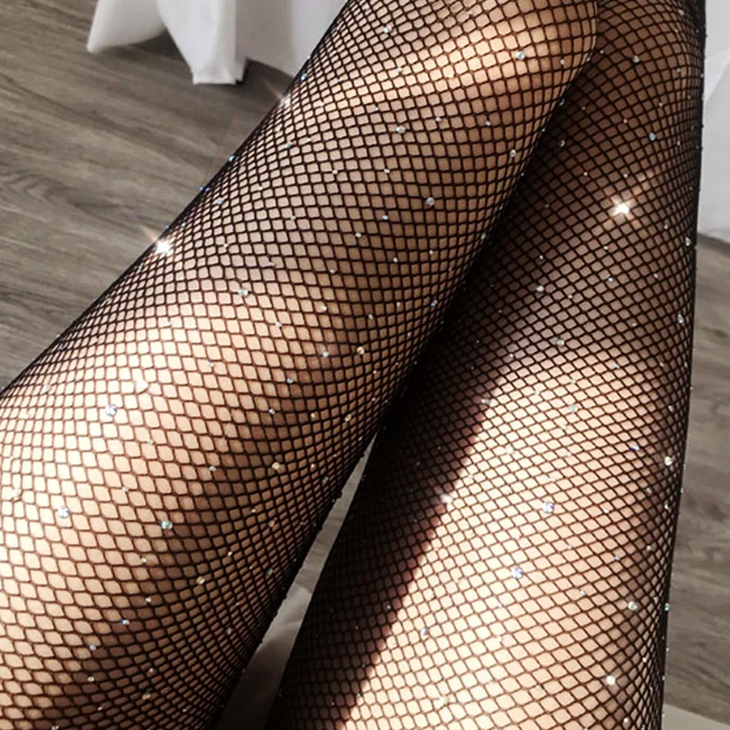 New Sexy Lingerie Sexy Open Crotch Fishnet Tights Women Fashion Shiny Net Tights Female Slim Rhinestone Mesh Stockings Tights
New Sexy Lingerie Sexy Open Crotch Fishnet Tights Women Fashion Shiny Net Tights Female Slim Rhinestone Mesh Stockings Tights