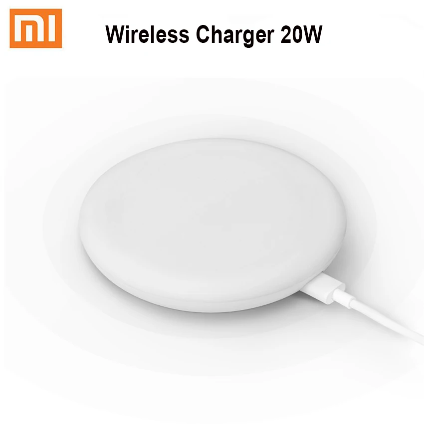 2019 New Original Xiaomi White Wireless Charger 20W Max Qi charging standard For Mi 9 Qi EPP Compatible 5W For iPhone XS XR
2019 New Original Xiaomi White Wireless Charger 20W Max Qi charging standard For Mi 9 Qi EPP Compatible 5W For iPhone XS XR