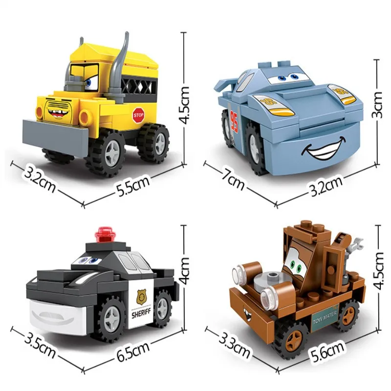 Random Colors of Automobile Mobilization Compatibie Legoings Building Blocks Kit Toy DIY Educational Children Birthday Gifts
Random Colors of Automobile Mobilization Compatibie Legoings Building Blocks Kit Toy DIY Educational Children Birthday Gifts
