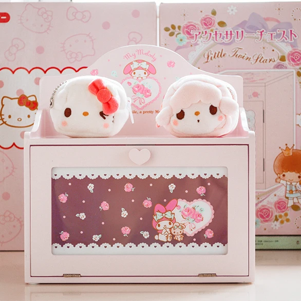 1pc My Melody Wooden Box rabbit Melody Cosmetic cases Kit Dressing Storage Box For dolls accessory girls gifts
1pc My Melody Wooden Box rabbit Melody Cosmetic cases Kit Dressing Storage Box For dolls accessory girls gifts