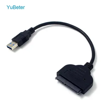 YuBeter USB 3.0 to SATA Cable Converter For 2.5'' SATA Hard Drive Adapter Up To 6Gbps Support SATA III SSD/HDD Hard Drive 22-Pin
YuBeter USB 3.0 to SATA Cable Converter For 2.5'' SATA Hard Drive Adapter Up To 6Gbps Support SATA III SSD/HDD Hard Drive 22-Pin