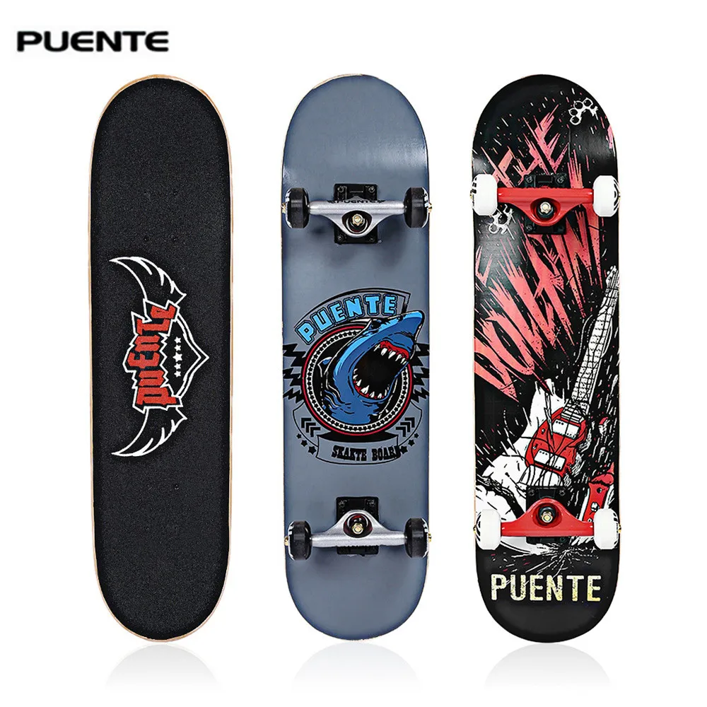 PUENTE 608 Four-Wheel Double Kick Deck Skateboard Longboard Wheels Waveboard Hoverboard With T-Shape Gadget Accessories
PUENTE 608 Four-Wheel Double Kick Deck Skateboard Longboard Wheels Waveboard Hoverboard With T-Shape Gadget Accessories