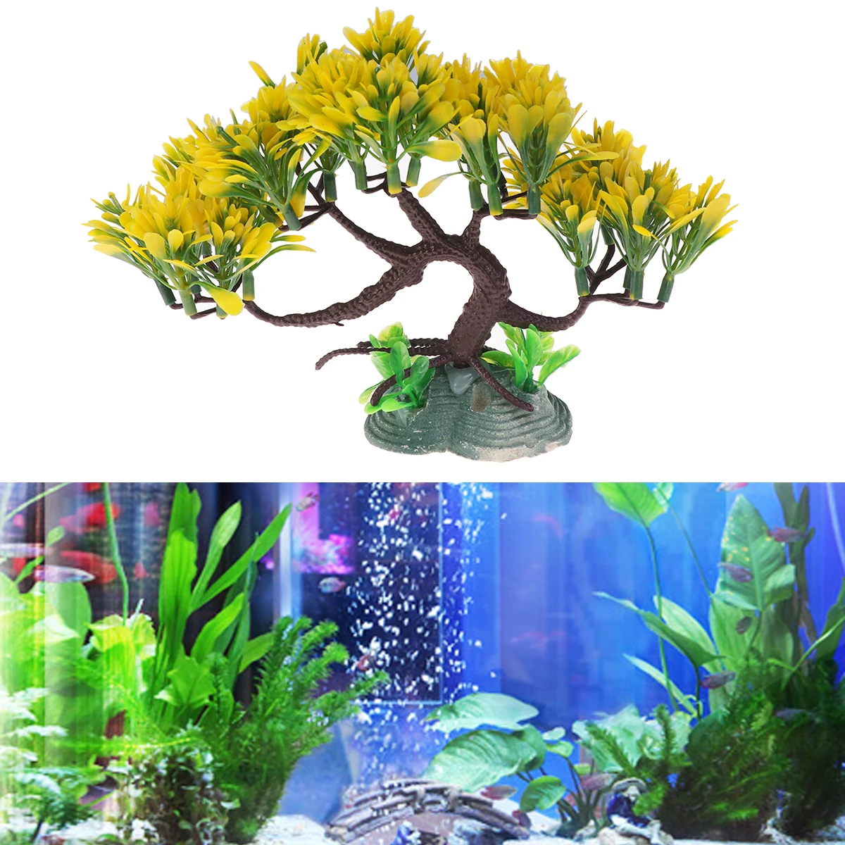 1pc Aquarium Decoration Durable Plastic Lifelike Fake Plant Underwater Ornament For Fish Tank Decoration Aquarium Plants
1pc Aquarium Decoration Durable Plastic Lifelike Fake Plant Underwater Ornament For Fish Tank Decoration Aquarium Plants