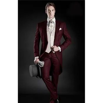 One Button Long mens Suits Blazer Burgundy 2017 Men's Prom terno masculino Custom Made Men wedding Suit (Jacket+Pants+Vest+Tie)
One Button Long mens Suits Blazer Burgundy 2017 Men's Prom terno masculino Custom Made Men wedding Suit (Jacket+Pants+Vest+Tie)