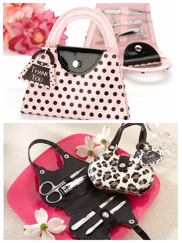 (10 Piece/Lot) Perfect Wedding and Party Decoration Favors of Pink Polka Dot Purse Manicure Set Shower Favors and Chic Cheetah
(10 Piece/Lot) Perfect Wedding and Party Decoration Favors of Pink Polka Dot Purse Manicure Set Shower Favors and Chic Cheetah