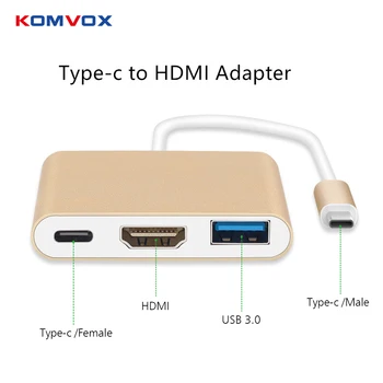 USB C Type C Hub USB 3.1 to HDMI 4K with Charing port Adapter Converter Cable for Macbook Google Chromebook Support 1080P
USB C Type C Hub USB 3.1 to HDMI 4K with Charing port Adapter Converter Cable for Macbook Google Chromebook Support 1080P