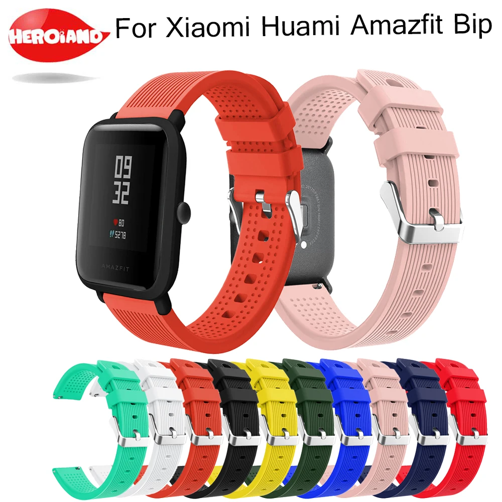 Sports Silicone Watch Band Wrist Strap for Xiaomi Huami Amazfit Bip BIT PACE Lite Youth Smart Watch Replacement band for huami
Sports Silicone Watch Band Wrist Strap for Xiaomi Huami Amazfit Bip BIT PACE Lite Youth Smart Watch Replacement band for huami