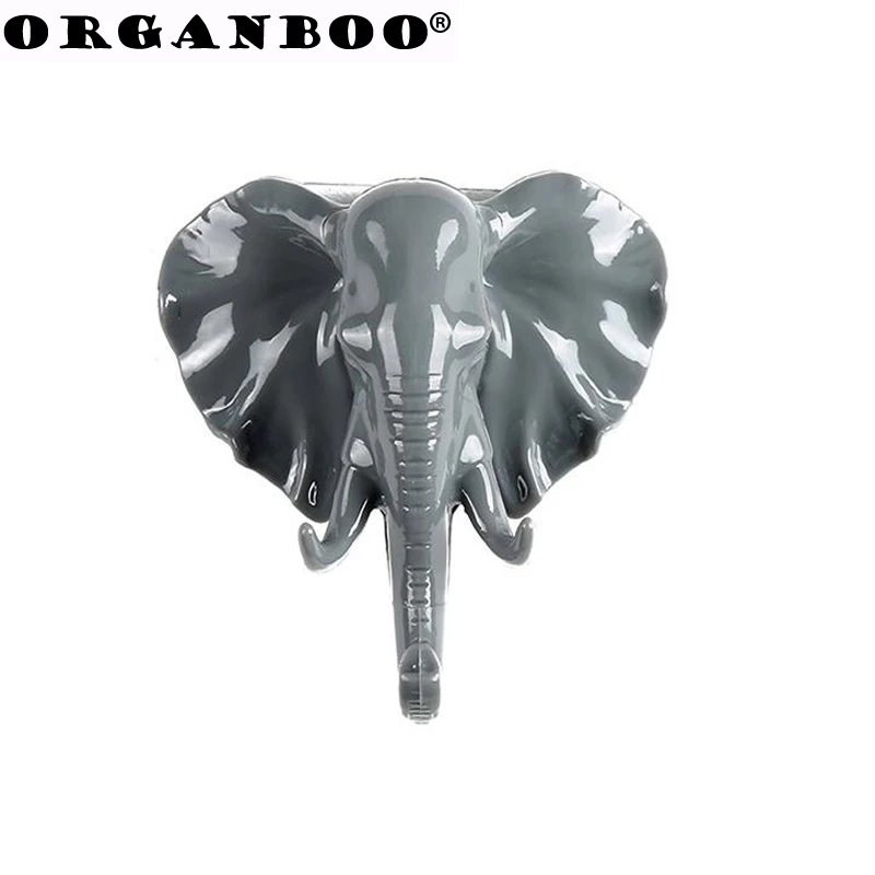 ORGANBOO 1PC Elephant Head Shape Wall Decoration Hook Creative Wall Rack Traceless Key Holder Wall Hanger Anzol
ORGANBOO 1PC Elephant Head Shape Wall Decoration Hook Creative Wall Rack Traceless Key Holder Wall Hanger Anzol