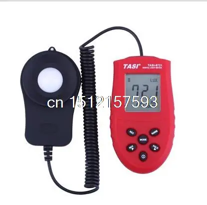 TASI-8721 Split Light Luxmeter Meters 1 to 200000 Lux Digital Illuminometer Luminometer Photometer Lux/FC LM Tester
TASI-8721 Split Light Luxmeter Meters 1 to 200000 Lux Digital Illuminometer Luminometer Photometer Lux/FC LM Tester