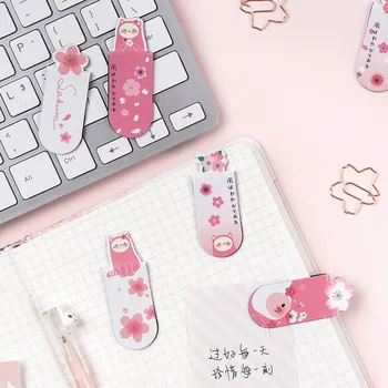 3 pcs/lot Cherry Cat Bookmark Cute Magnetic page holder Gift Stationery Gift Book Marker office school Supplies marcapaginas
3 pcs/lot Cherry Cat Bookmark Cute Magnetic page holder Gift Stationery Gift Book Marker office school Supplies marcapaginas