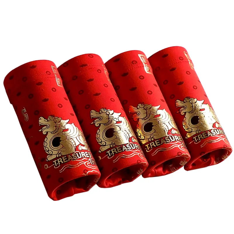 New Year Chinese Lucky Red Underwear Mens Boxer Shorts Soft Sexy man Boxer Chinese Classic Style Underpants Mascot
New Year Chinese Lucky Red Underwear Mens Boxer Shorts Soft Sexy man Boxer Chinese Classic Style Underpants Mascot