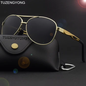 2019 Fashion Classic Brand Design Sunglasses Men Pilot Aluminum Frame Polarized driving Sun Glasses For Men UV400 Oculos
2019 Fashion Classic Brand Design Sunglasses Men Pilot Aluminum Frame Polarized driving Sun Glasses For Men UV400 Oculos