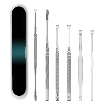 6pcs Ear Cleaner Earpick Easy Ear Wax Remover Spiral Earwax Cleaner Health Ear Cleaner Hearing Aid Ear Care Tools
6pcs Ear Cleaner Earpick Easy Ear Wax Remover Spiral Earwax Cleaner Health Ear Cleaner Hearing Aid Ear Care Tools