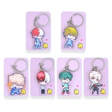 6pcs/set My Hero Academy Keychain Double Sided Comic Keyring Anime acrylic Key Chain Accessories HS01
6pcs/set My Hero Academy Keychain Double Sided Comic Keyring Anime acrylic Key Chain Accessories HS01