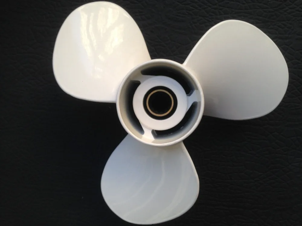 12 1/4x9 For yamaha 40HP-55HP propellers OEM part No.663-45956-01-EL aluminium propellers 13 Tooth Spine marine propellers
12 1/4x9 For yamaha 40HP-55HP propellers OEM part No.663-45956-01-EL aluminium propellers 13 Tooth Spine marine propellers