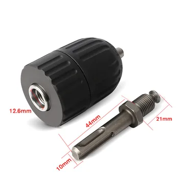 Precision 13MM Professional HSS Keyless Drill Chuck with SDS Adaptor Hardware Tool Part Drill Chuck for 1050W Above Impact Drill
Precision 13MM Professional HSS Keyless Drill Chuck with SDS Adaptor Hardware Tool Part Drill Chuck for 1050W Above Impact Drill