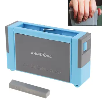 Skidproof Guitar Nut and Saddle Sander Polishing Abrasive Kit Support Height Adjustment Musical Instrument Parts Accessories
Skidproof Guitar Nut and Saddle Sander Polishing Abrasive Kit Support Height Adjustment Musical Instrument Parts Accessories