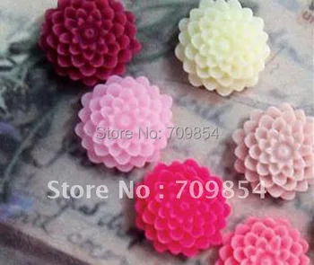 free shipping!!! 100pcs/lot 15mm resin flower cabochon chrysanthemum for pendant tray 5color jewelry findings
free shipping!!! 100pcs/lot 15mm resin flower cabochon chrysanthemum for pendant tray 5color jewelry findings