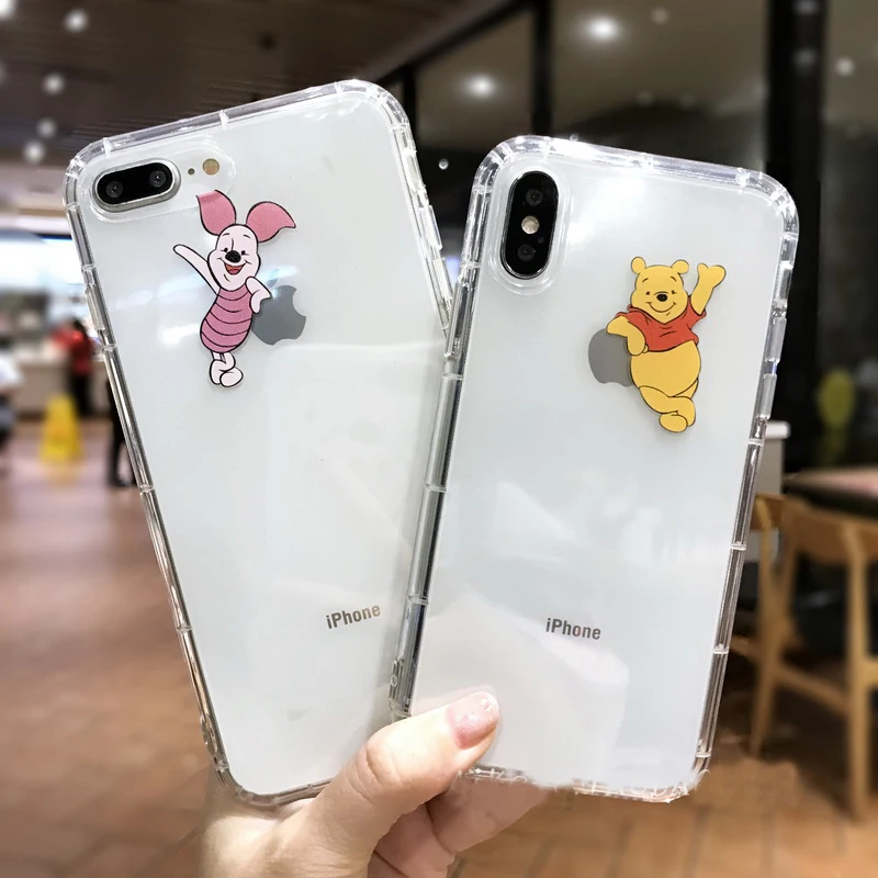 Winnie Piglet Pooh Tigger Stitch Clear Soft TPU Silicone Cover Case For iPhone XS Max XR X 6 6S 7 8 Plus
Winnie Piglet Pooh Tigger Stitch Clear Soft TPU Silicone Cover Case For iPhone XS Max XR X 6 6S 7 8 Plus