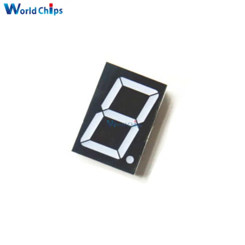 1pcs 1.8 inch 1 digit Red Led display 7 segment Common cathode I2/_fd