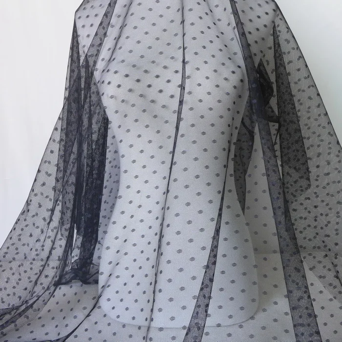 One Yard 3 Colors Optional Soft Net Yarn Wedding Dress Fabric Polka Dot Print Tulle Mesh Lace Fabric Mosquito DIY 150cm Width
One Yard 3 Colors Optional Soft Net Yarn Wedding Dress Fabric Polka Dot Print Tulle Mesh Lace Fabric Mosquito DIY 150cm Width