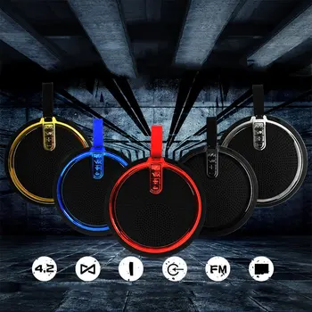 Mini Portable Wireless Bluetooth Speaker FM Radio Music Player Stereo Bass Round Speaker Outdoor Loudspeaker Support USB TF
Mini Portable Wireless Bluetooth Speaker FM Radio Music Player Stereo Bass Round Speaker Outdoor Loudspeaker Support USB TF
