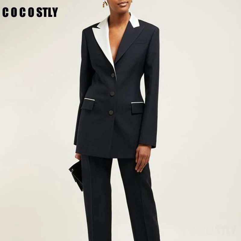 Runway Khaki Blazer Women Jacket Office Lady Blazer Fashion Long Sleeve Black Jackets Elegant Work Blazers Feminino
Runway Khaki Blazer Women Jacket Office Lady Blazer Fashion Long Sleeve Black Jackets Elegant Work Blazers Feminino