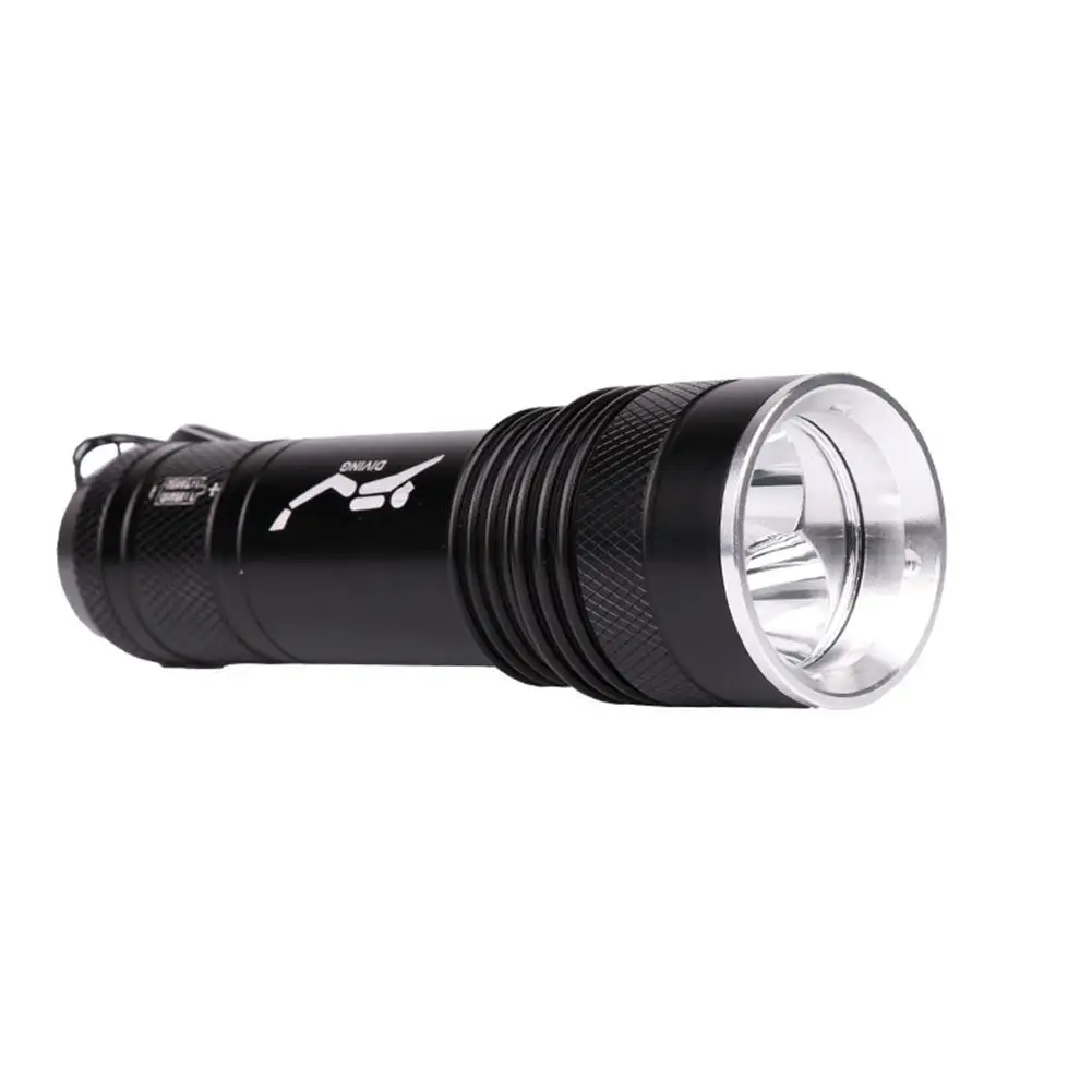 Portable T6 Outdoor/Home Water Resistant Torch 2 Modes Diving Camping Professional flashlight for diving | Освещение