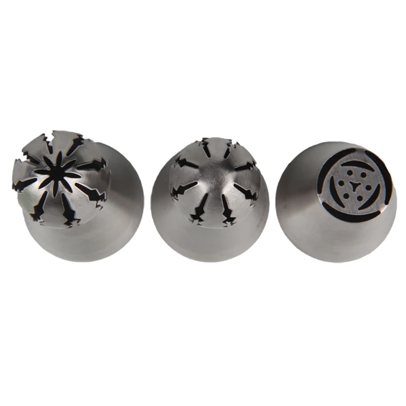 Free Shipping 5pcs Stainless Steel 18/8 Cake Decorating Russian&Twist Sphere Cupcake Nozzles Kit
Free Shipping 5pcs Stainless Steel 18/8 Cake Decorating Russian&Twist Sphere Cupcake Nozzles Kit