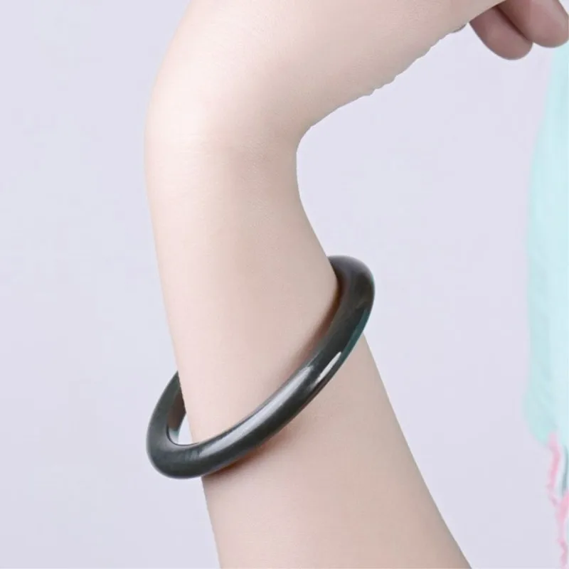 Top Quality 100% Natural Dark Green Hetian Jade Bangle 2017 New Narrow Side Women's Gift Bracelet Nephrite Qing Jades Jewelry
Top Quality 100% Natural Dark Green Hetian Jade Bangle 2017 New Narrow Side Women's Gift Bracelet Nephrite Qing Jades Jewelry