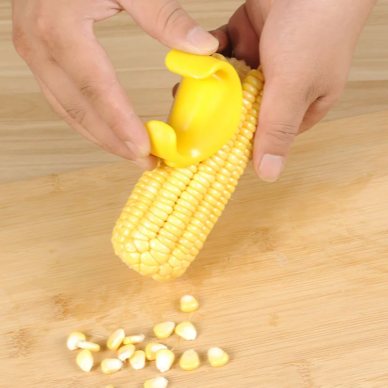 2Pcs Set Useful Corn Stripper Kitchen Cutter Remover Corn Shaver Peeler Stripper Thresher Cooking Tool Kitchen Gadgets
2Pcs Set Useful Corn Stripper Kitchen Cutter Remover Corn Shaver Peeler Stripper Thresher Cooking Tool Kitchen Gadgets