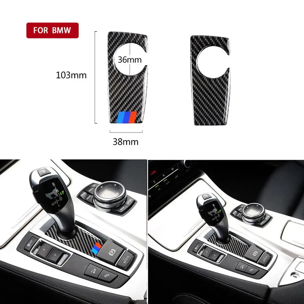 For BMW F07 F10 F25 F26 Reversing lever Carbon Fiber Car Shift Frame Stickers Gear Button Cover Decorations for 5 Series GT X3
For BMW F07 F10 F25 F26 Reversing lever Carbon Fiber Car Shift Frame Stickers Gear Button Cover Decorations for 5 Series GT X3