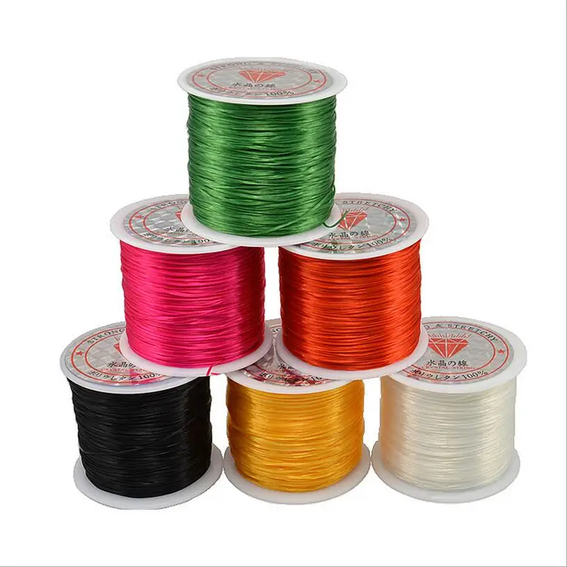 45Meters/Roll 0.5mm Width Elastic Rope Cords Stretch Beading Cord/String/Thread for DIY Bracelets Jewelry Making Materials
45Meters/Roll 0.5mm Width Elastic Rope Cords Stretch Beading Cord/String/Thread for DIY Bracelets Jewelry Making Materials